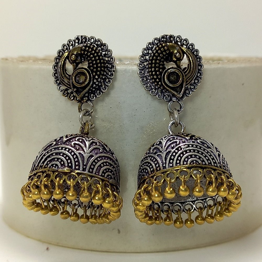 Naira Inspired Dual Tone Earrings – The Shopping Tree